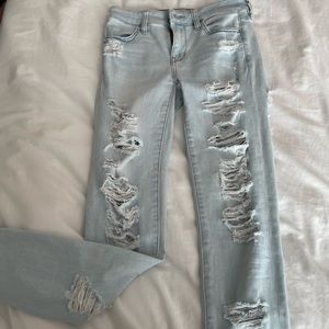 American Eagle ripped jeans